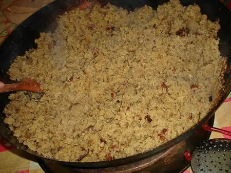 comida economica y rica...Migas