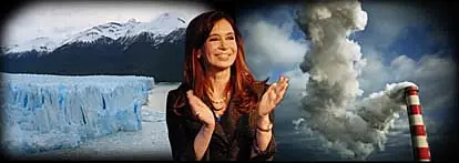 Exigile a Cristina que salve los glaciares
