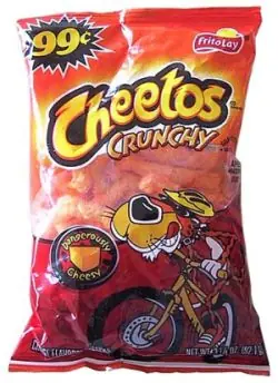 La bolsa de Cheetos: un arma letal