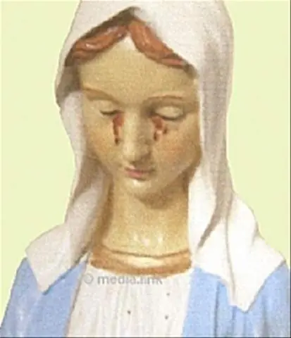 Vírgenes que lloran sangre ¿milagros o mitos?