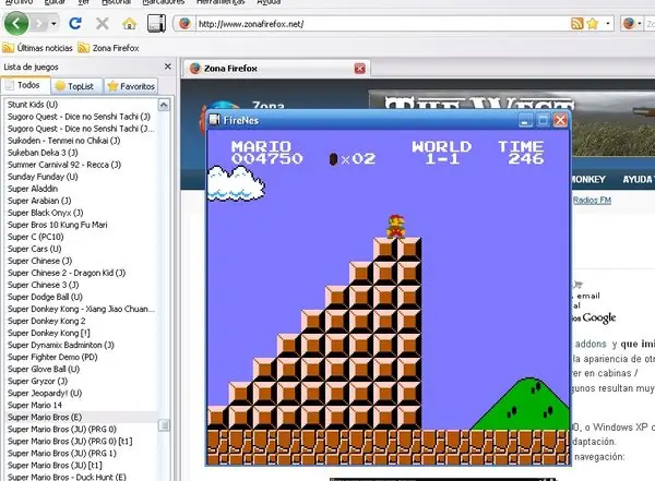 Nintendo en tu Mozilla Firefox