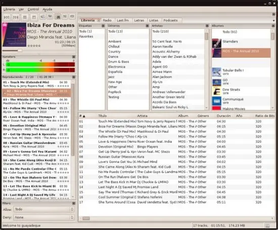 Reproductores de audio ligeros para linux