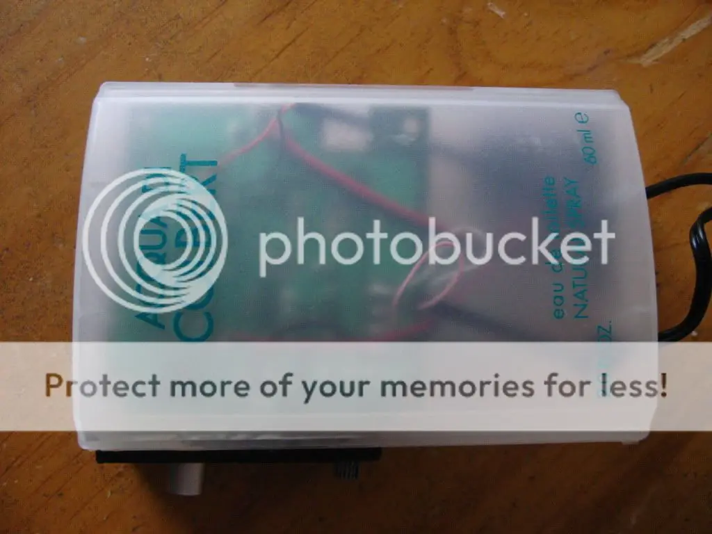 Hice un amplificador con perfume acqua di colbert reloaded