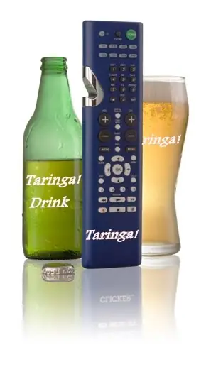 Destapador en un control remoto que loco