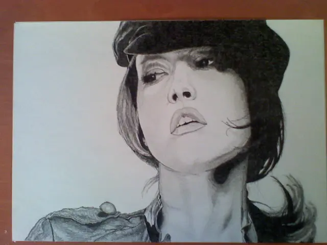 Chica sexy: Retrato paso a paso.