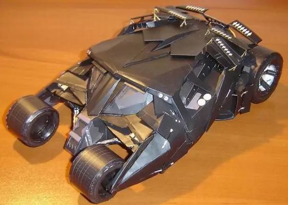 Papercraft Batimovil, Batman Begins MOG