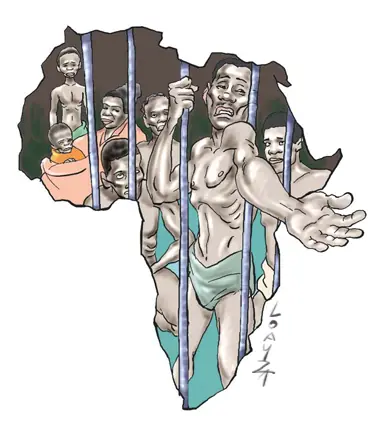 El hambre se alimenta en Africa