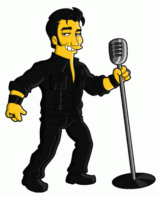 Varios personajes como los simpsons