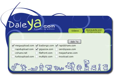 Un google de links Mediafire, Rapidshare, Megaupload y mas!