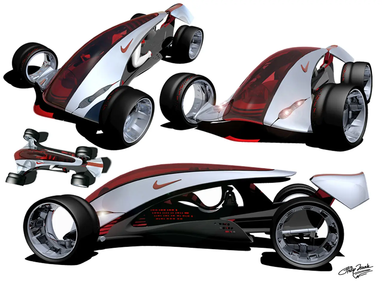 Coche oficial de Nike (One 2022)