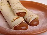 Panqueques con dulce de leche