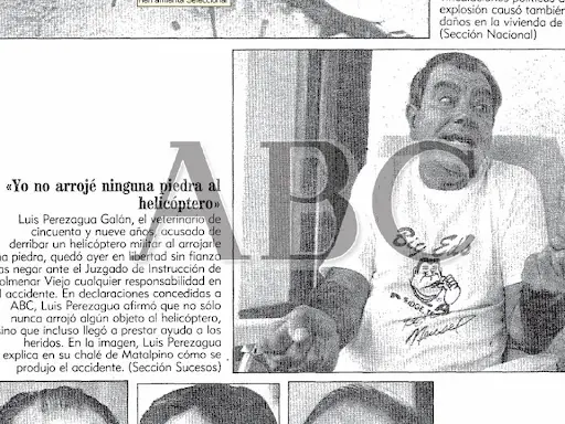 El hombre que tiro un helicoptero de una pedrada
