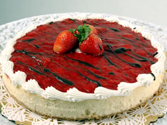 Cheescake de vainilla y frutilla