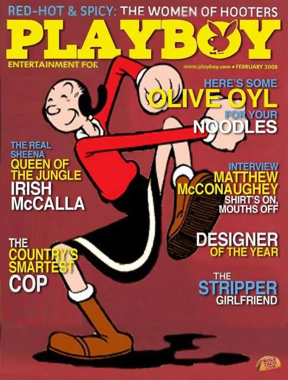 Portadas de Playboy para niños...