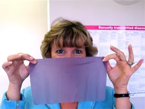 Preservativos femenino para sexo oral, editado
