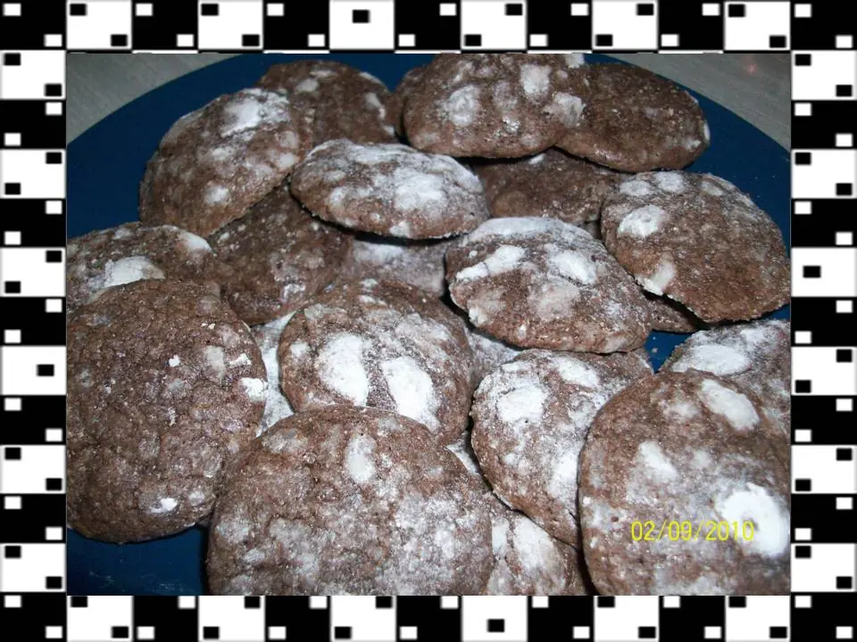 Galletitas Blanco y Negro - paso a paso