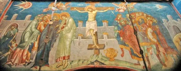 Ovnis en la crucificción de Jesus