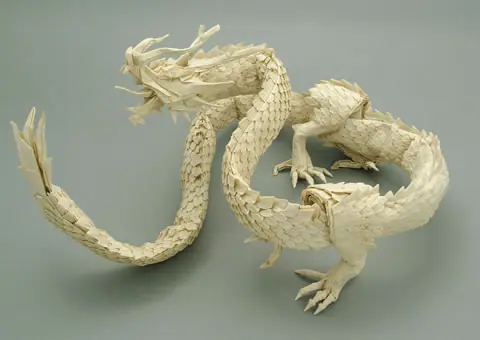 la historia del origami