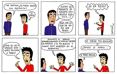 Humor Grafico por Santiago Sanda