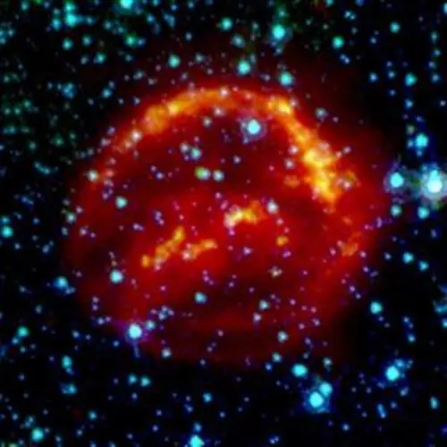 Metralla de una supernova en un meteorito