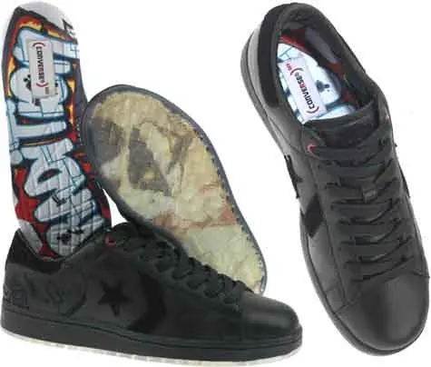 Zapatillas Converse inspiradas en los graffitis!!
