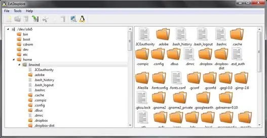 Leer particiones ext2, ext3, ext4, ReiserFS desde Windows
