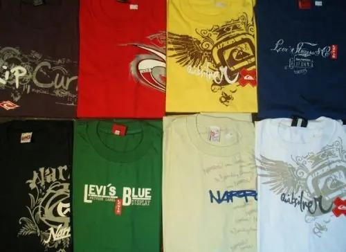 Cómo estampar camisetas.