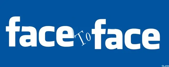 No al Facebook...si al face to face! (excelente)