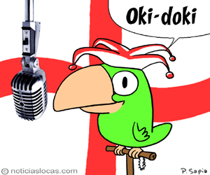 Loro futbolero consigue trabajo en radio .