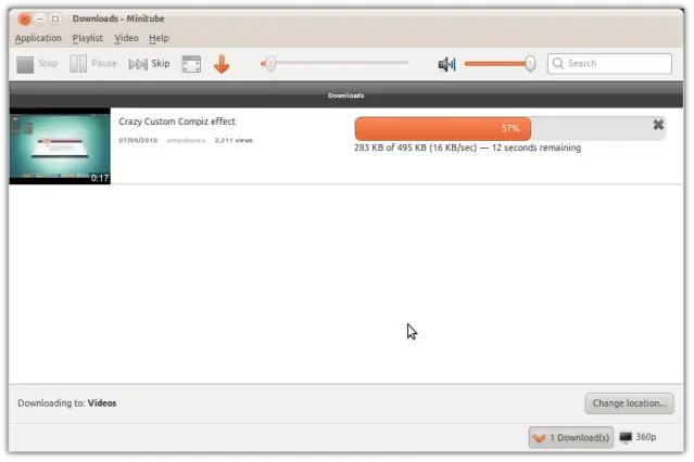Minitube 1.2 cuenta con una sorpresa