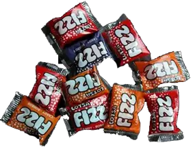 5 diferencias entre un caramelo Fizz y Calamaro