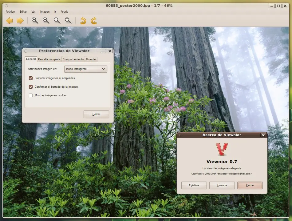Viewnior, repositorios para karmic, jaunty, etc