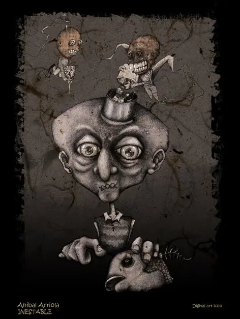 Dibujos e ilustraciones de Anibal Arriola
