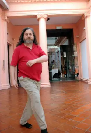 Almorzando con Richard Stallman