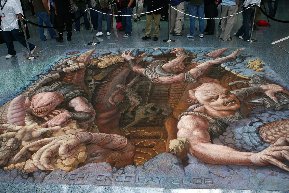 arte callejero 3d