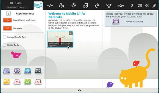 Moblin - Sistema Operativo para Netbooks