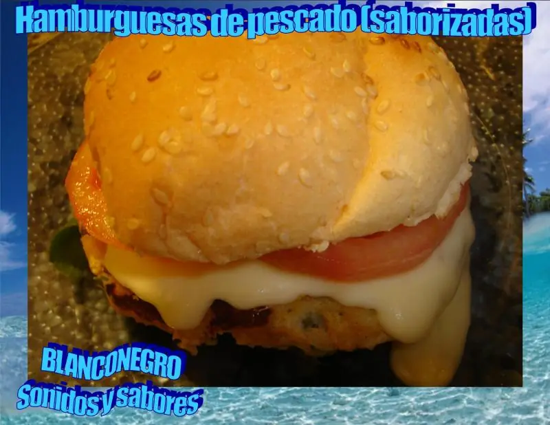Hamburguesas de pescado (saborizadas)