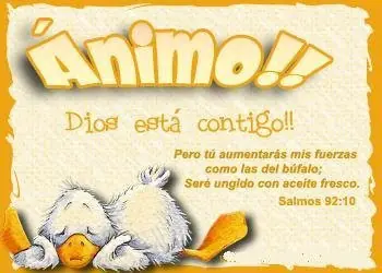 Dios està con tigo.