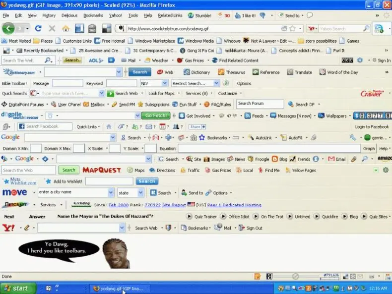 Fanatico de las toolbars