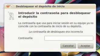 Desactivar contraseña del anillo de claves para WIFI