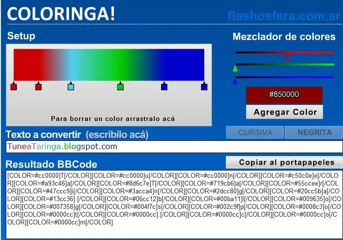 colores