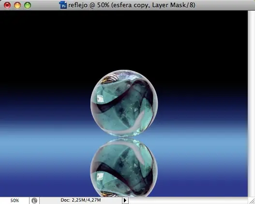 Creando reflejos en Photoshop en una esfera (tutorial)