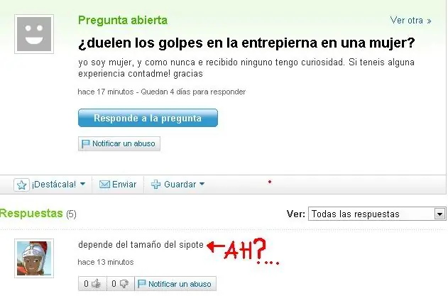 Más Respuestas Yahoo de locos! Ajaja