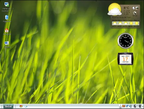 Campaña Linux en el escritorio, "Rxart 3.2" Gra