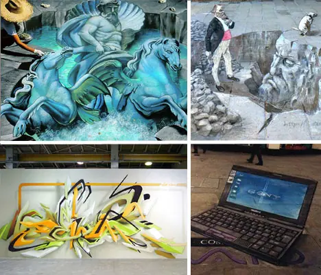 Los mejores 9 artistas de graffiti en 3D en paredes y pisos