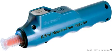Inyecciones sin aguja, ideal para miedosos