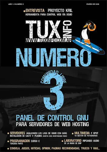 TuxInfo “Numero 3″ libre para la descarga, mas paginas y