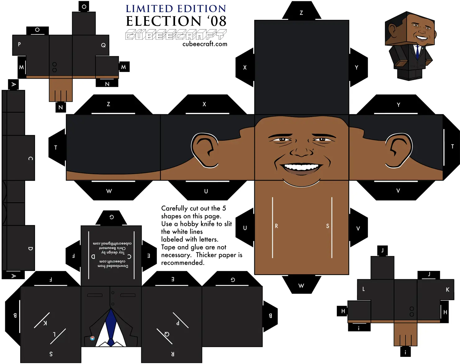 Un lindo pasatiempo: Cubeecraft Arte en cubos