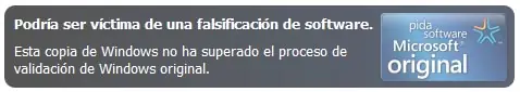 Quitar el mensaje de windows pirata
