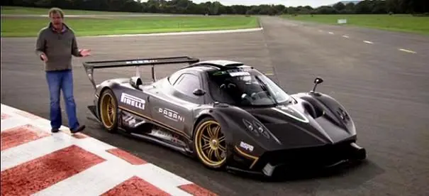 Homenaje de Top Gear al Pagani Zonda